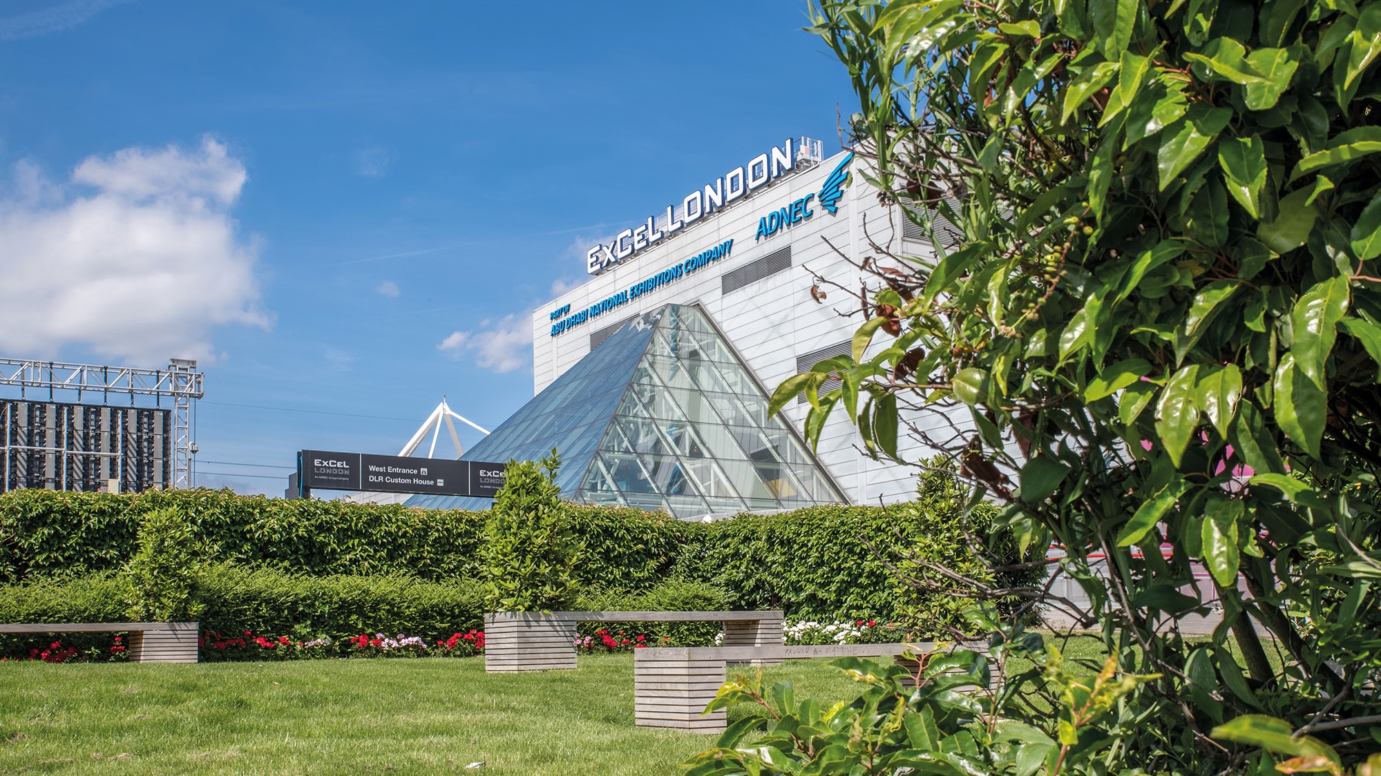 Conference venue ExCel London exterior