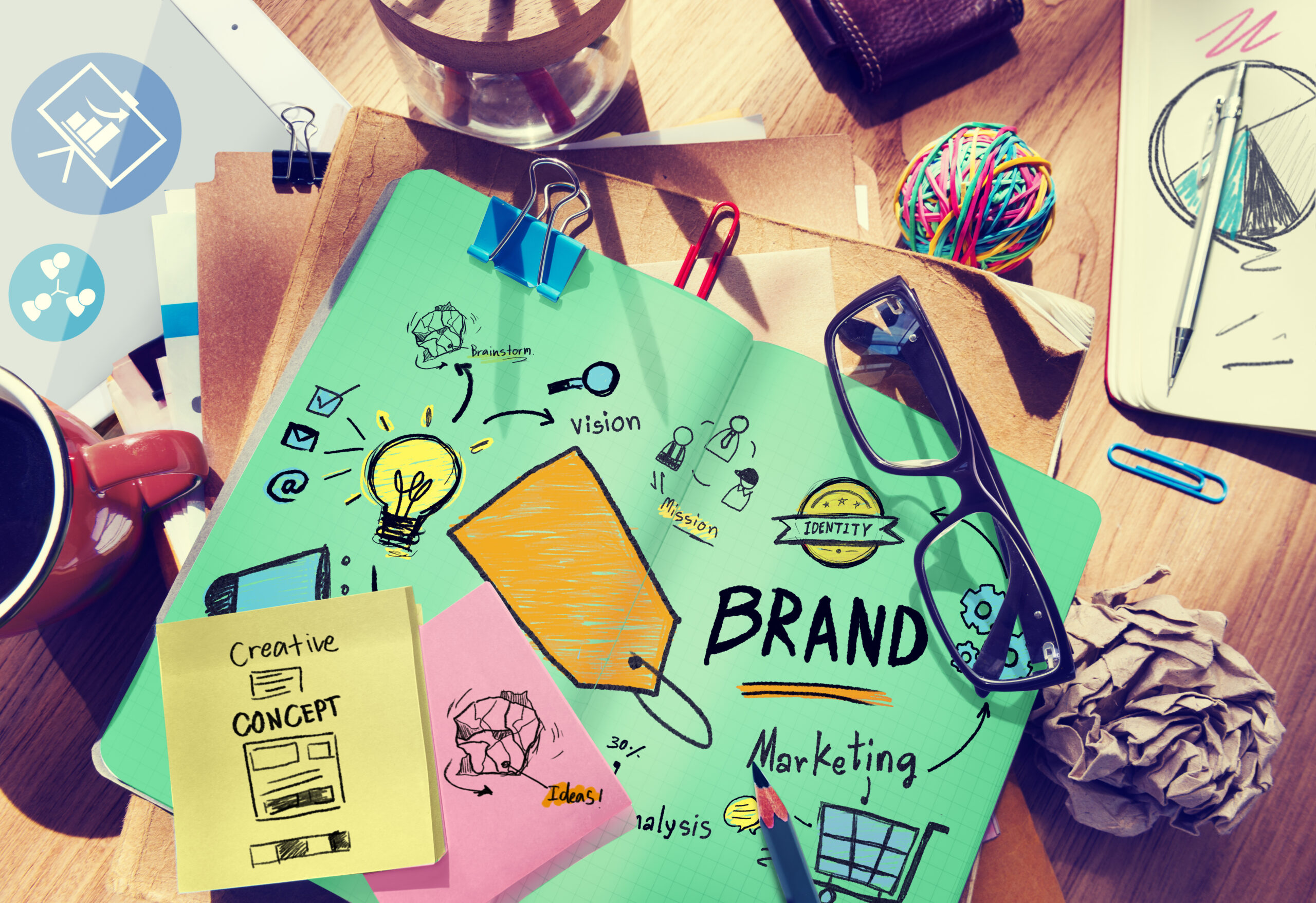 A logo should easily identify and convey what you are and what you do