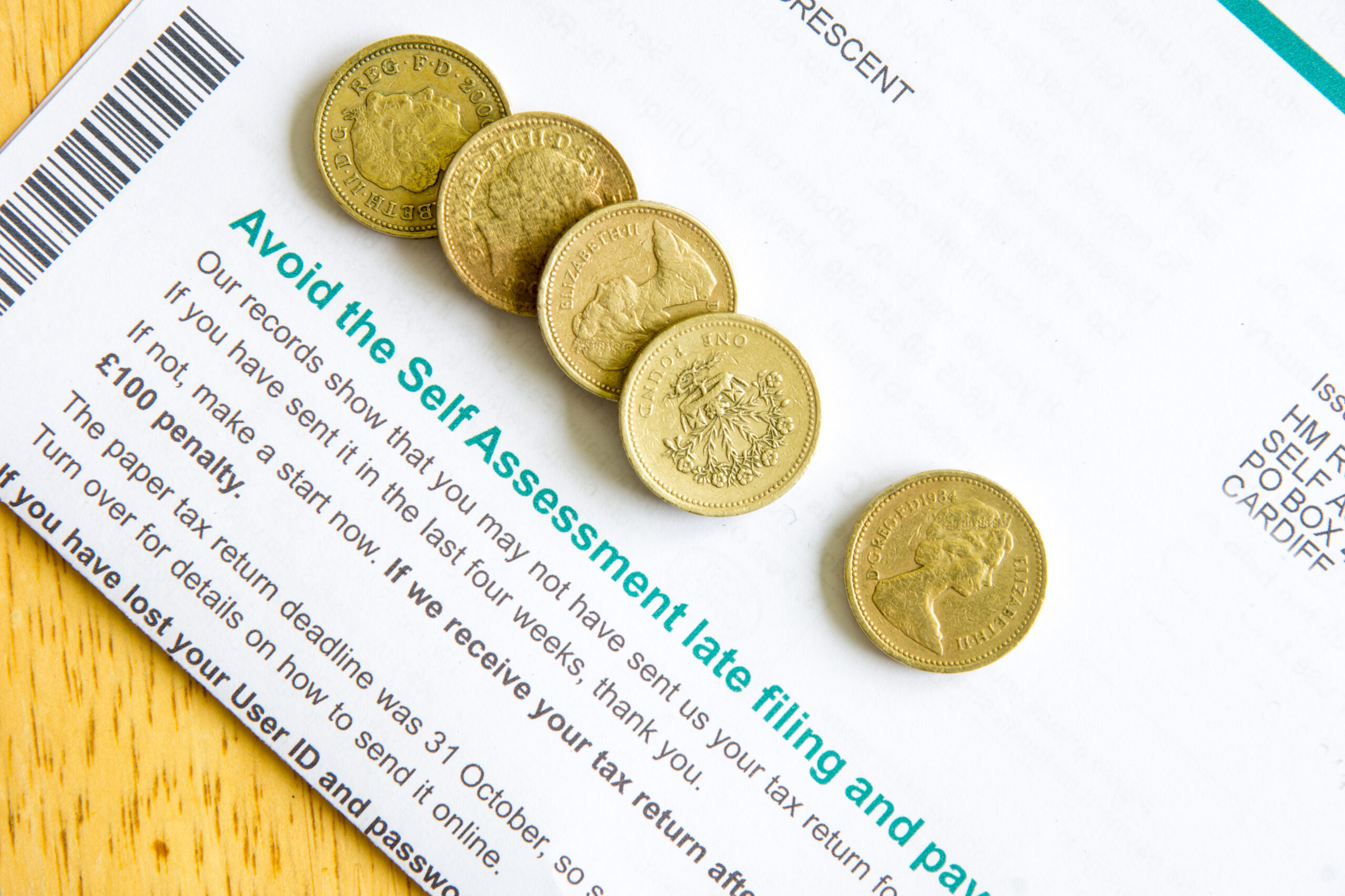 The longer you take to submit your self-assessment tax return after the January 31st deadline, the more fines you will incur