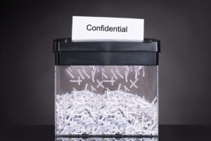 Nearly all businesses express concerns about the security of documents in their organisation's confidential documents