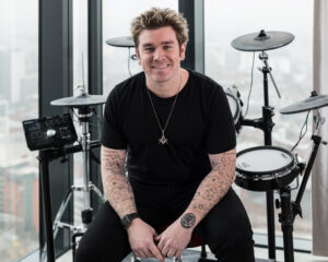 Louis-James Davis went from professional drummer to owner of a £220 million company