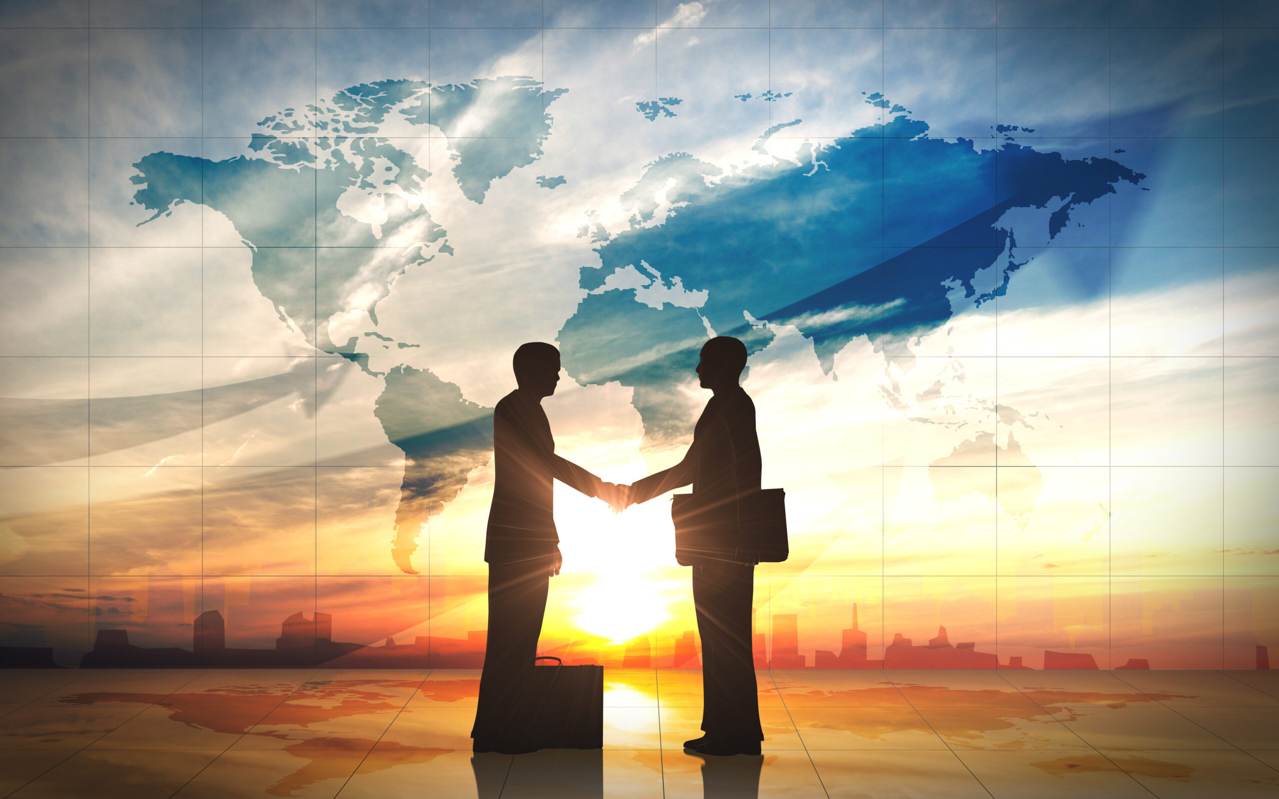 Build an international network of people who complement your own skill set