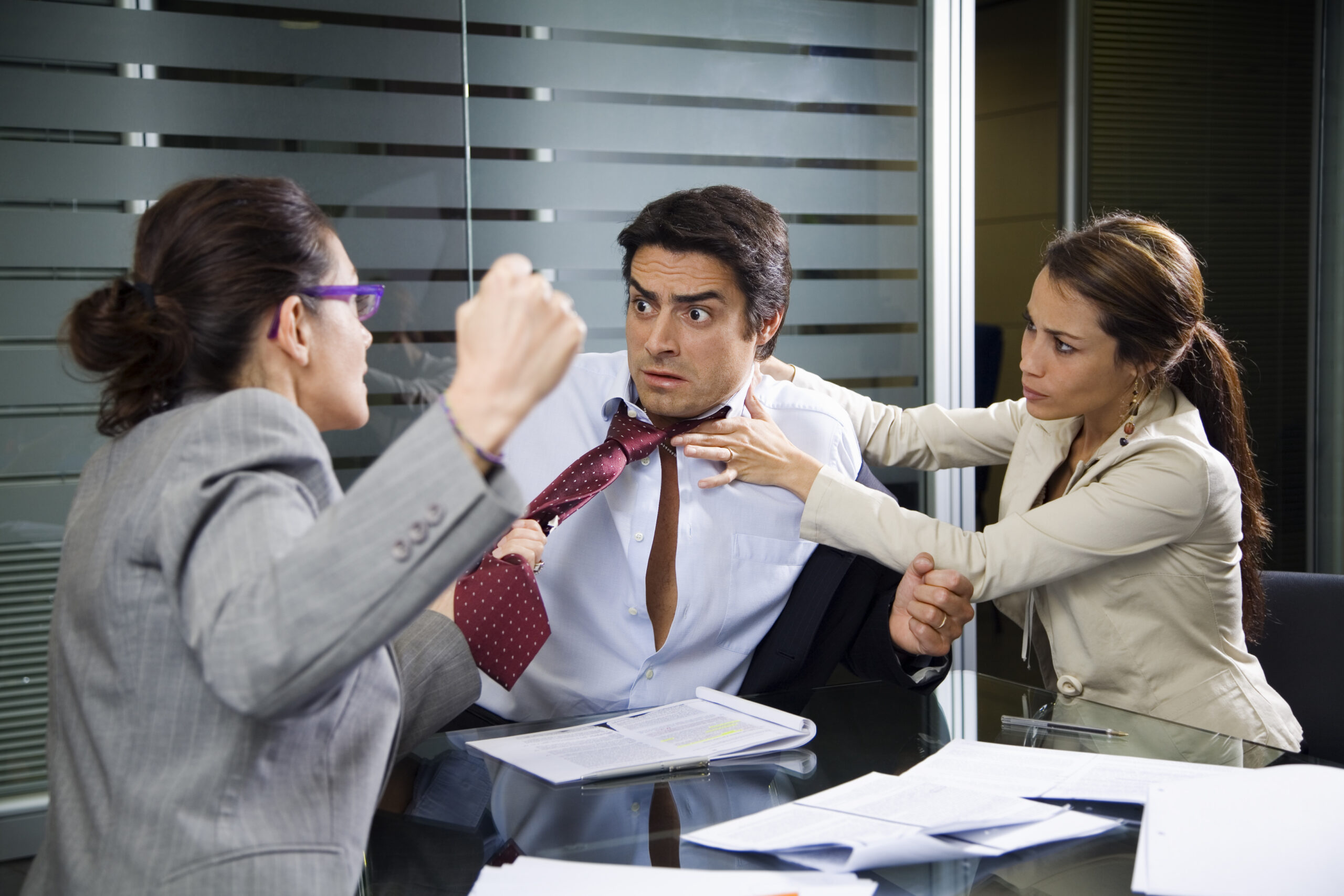 How you deal with conflict issues absolutely depends on who you are in conflict with