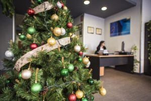 Many business owners find Christmas an ideal time for an office move