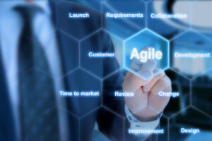 Agile businesses react quickly to change, rather than pushing ahead with their strategies regardless
