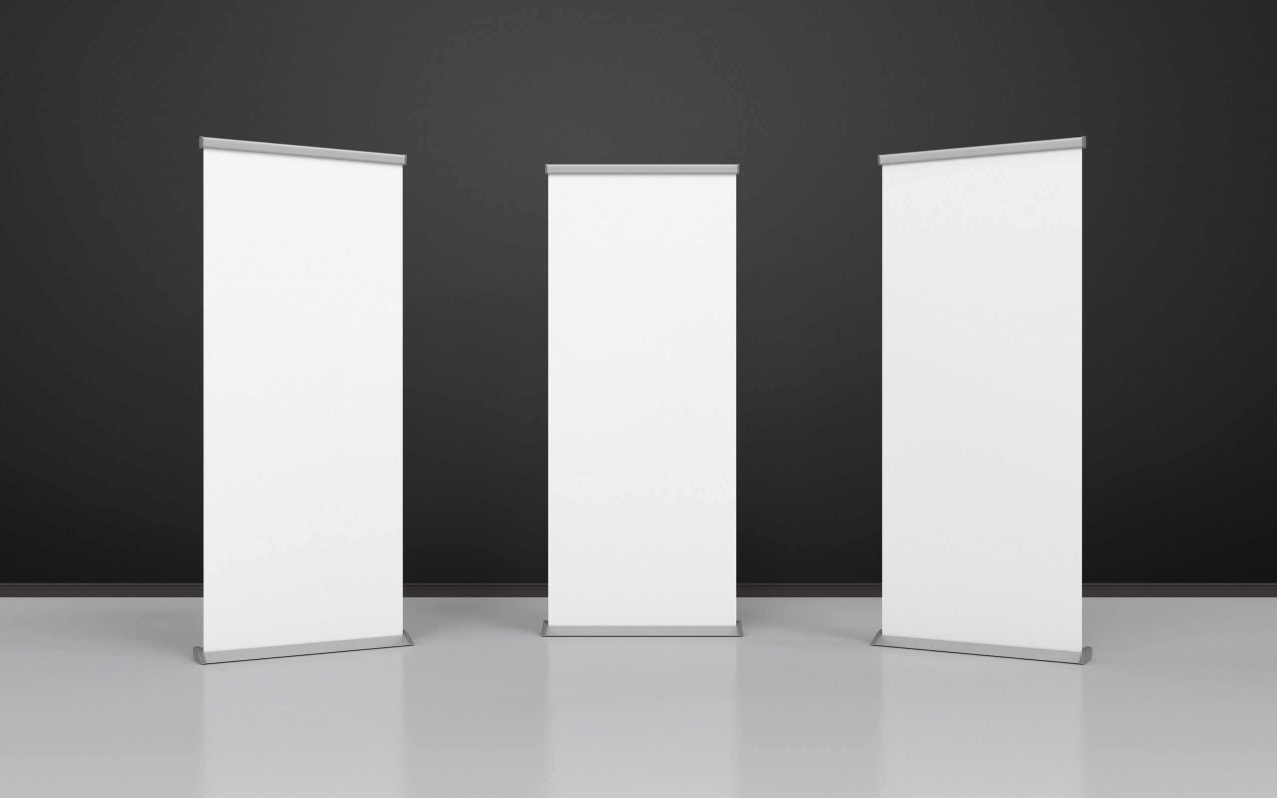 Roll-up banners are mobile, durable and can be cost effective