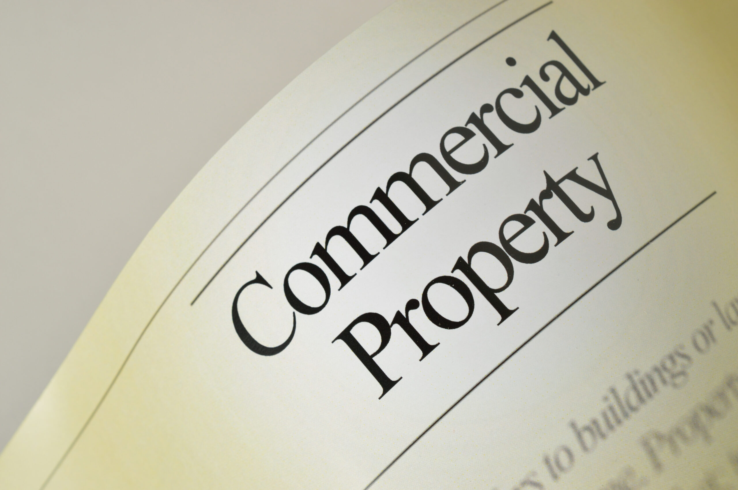 When taking on commercial property, consider factors such as cash flow, the area, and regulatory requirements