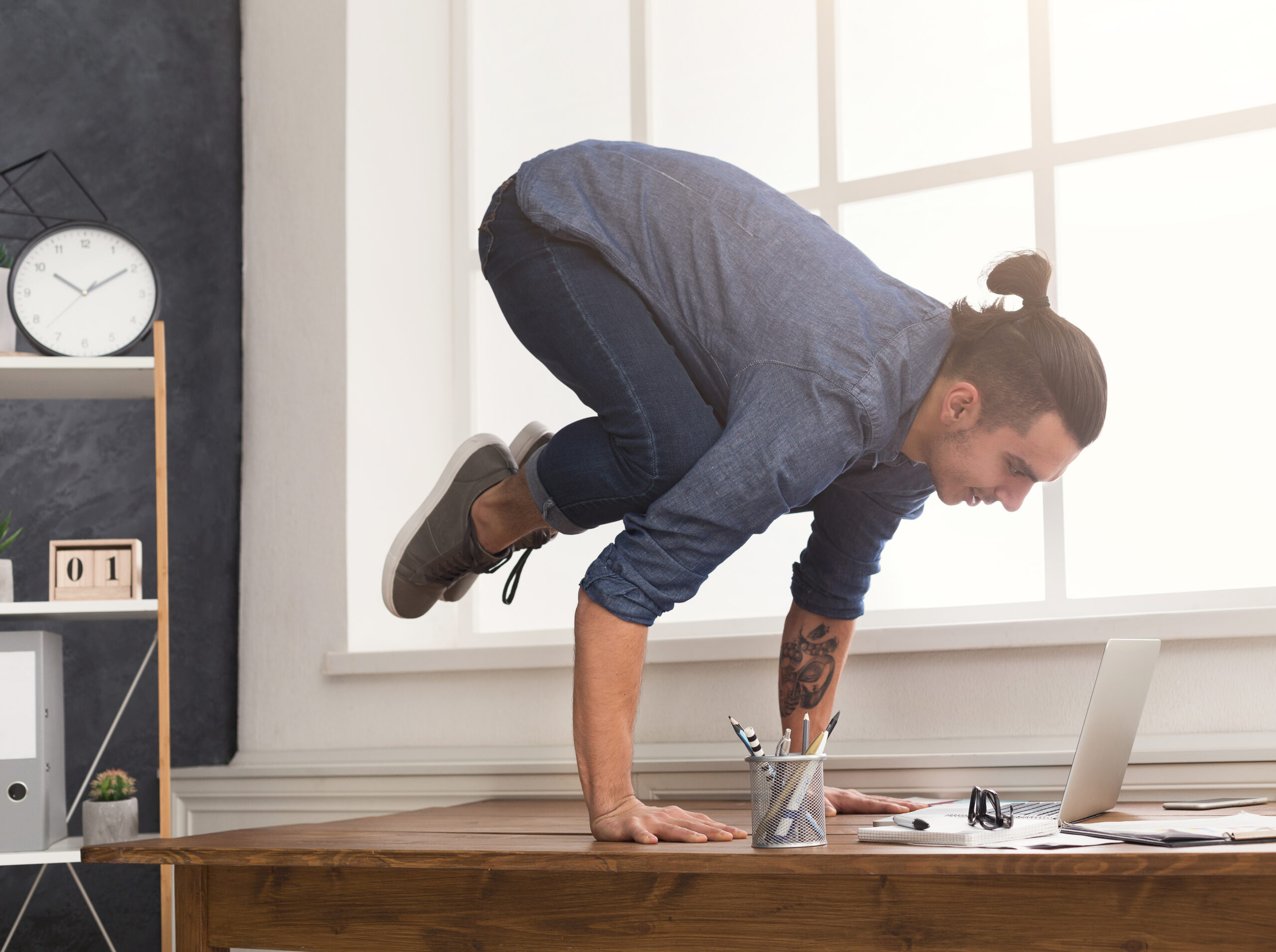 Physical activity makes employees more productive at work