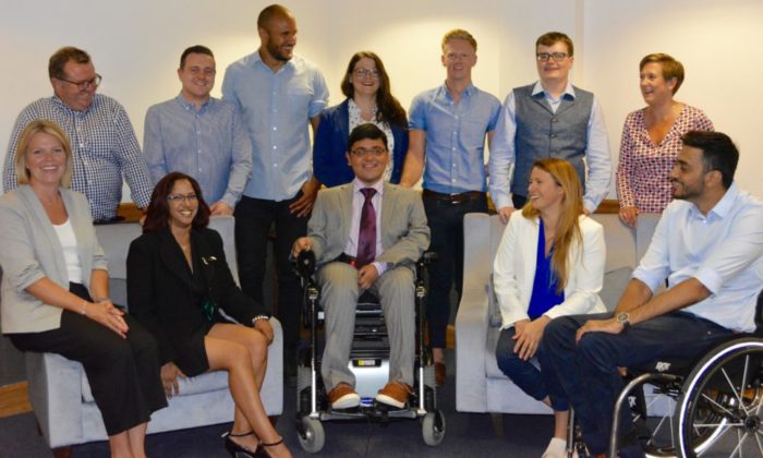 Liz's team at TAP, tackling the disability employment gap