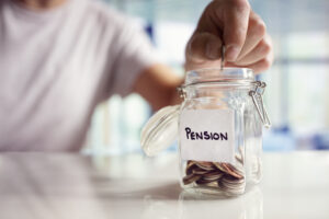 Putting cash in the pension pot