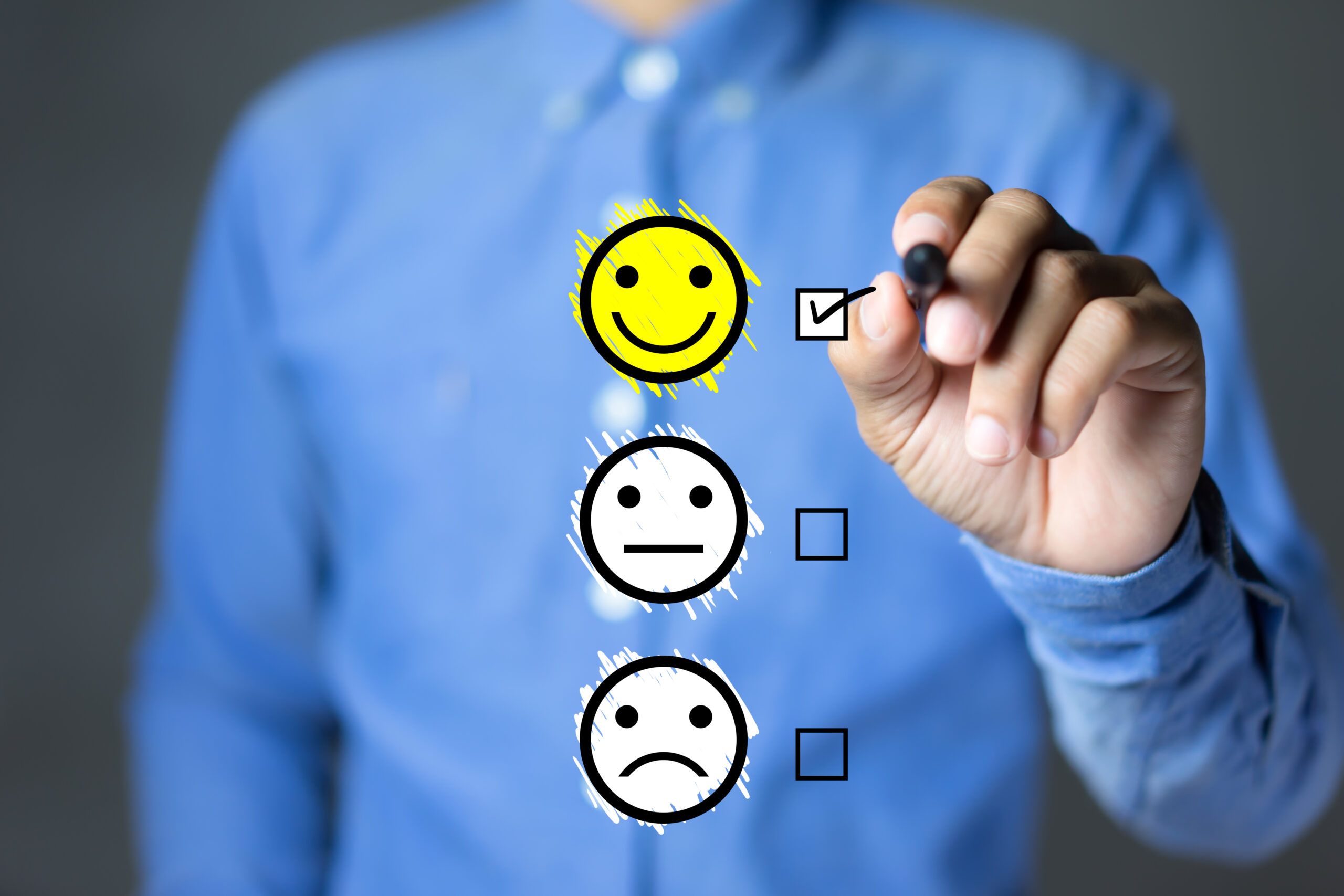 Staff review their employers