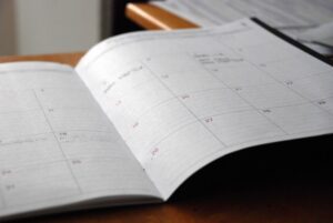 Having a content calendar helps you to plan your strategy