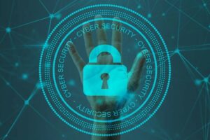 Digital padlock, SME enterprise-grade security concept