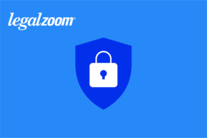 LegalZoom padlock image, private address concept