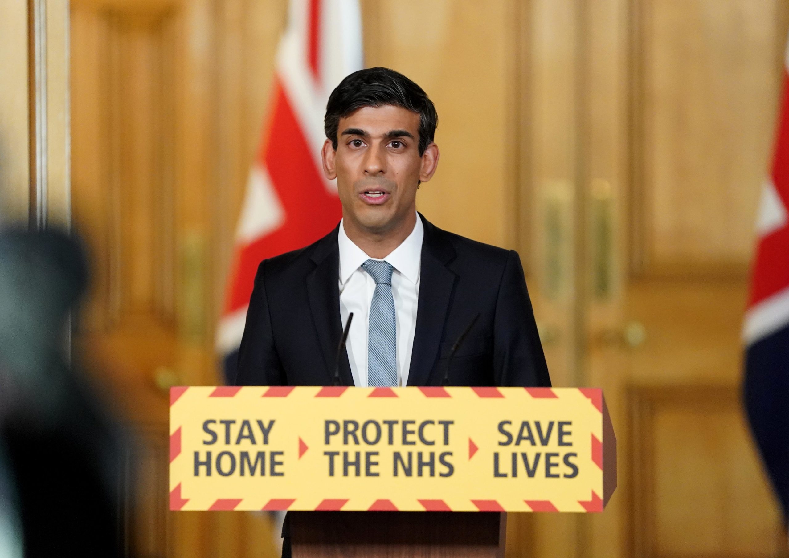 Rishi Sunak Downing Street press conference 20/04/20, furlough scheme concept