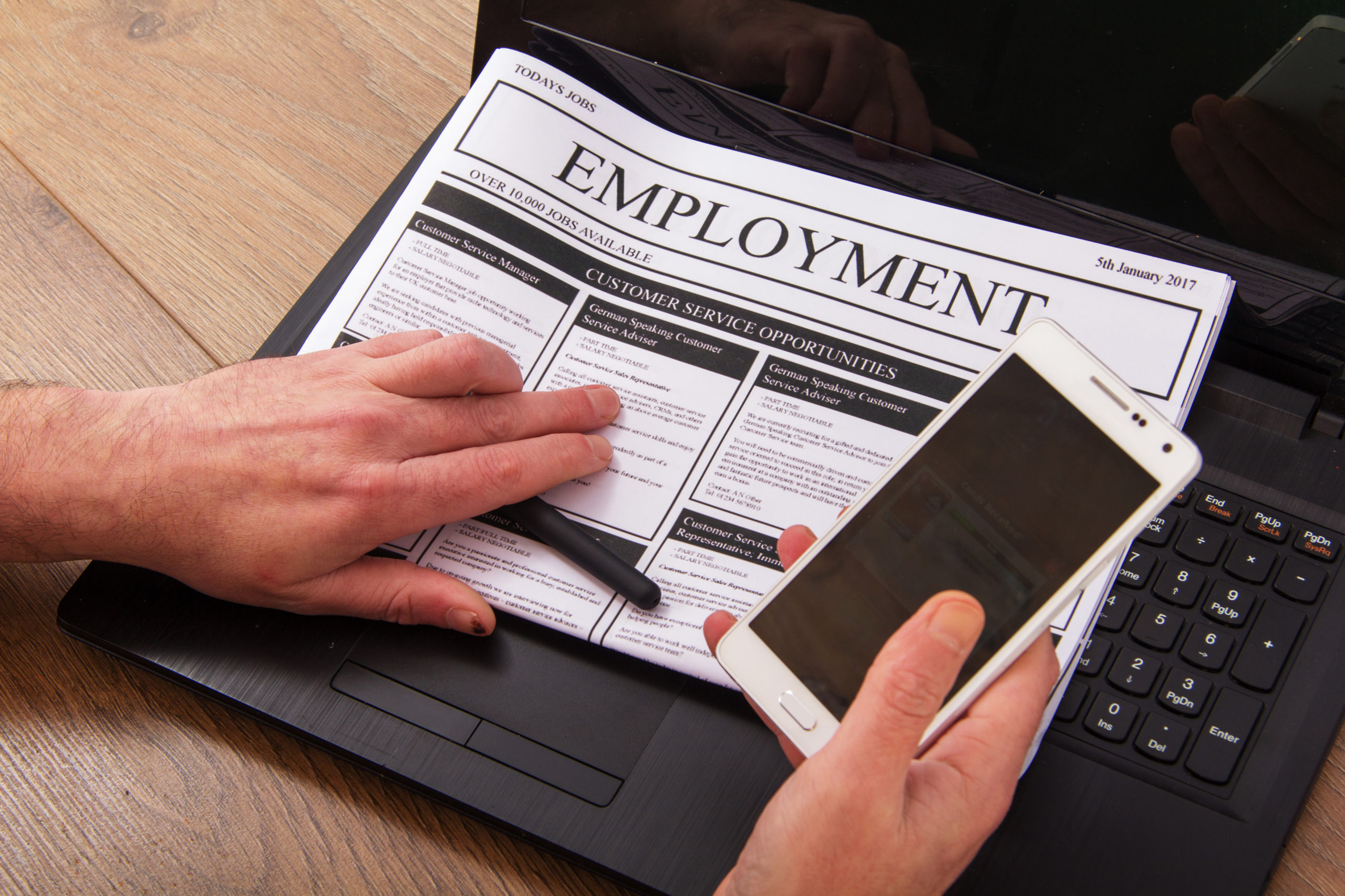 It's wise to put your job advert in more than one place