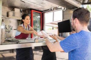 Food truck van