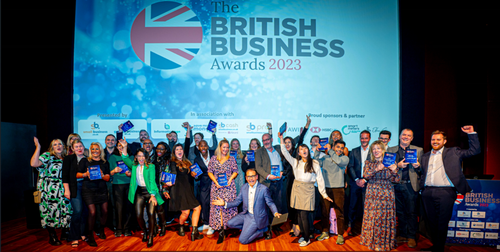 Who won at the British Business Awards 2023?